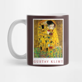 Gustav Klimt The Kiss 1907 Belvedere Museum Painting Print Mug